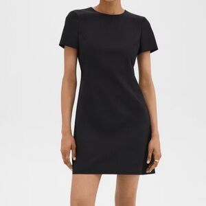 Theory Black Sheath Dress